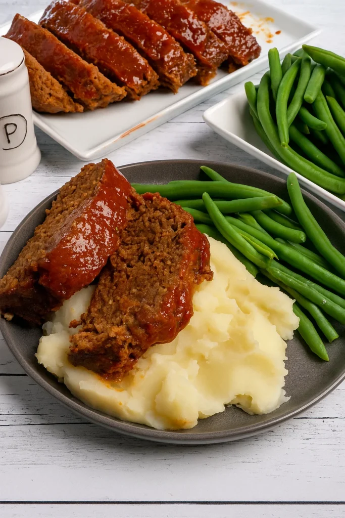 Crock Pot Meatloaf raw in a foil-lined slow cooker