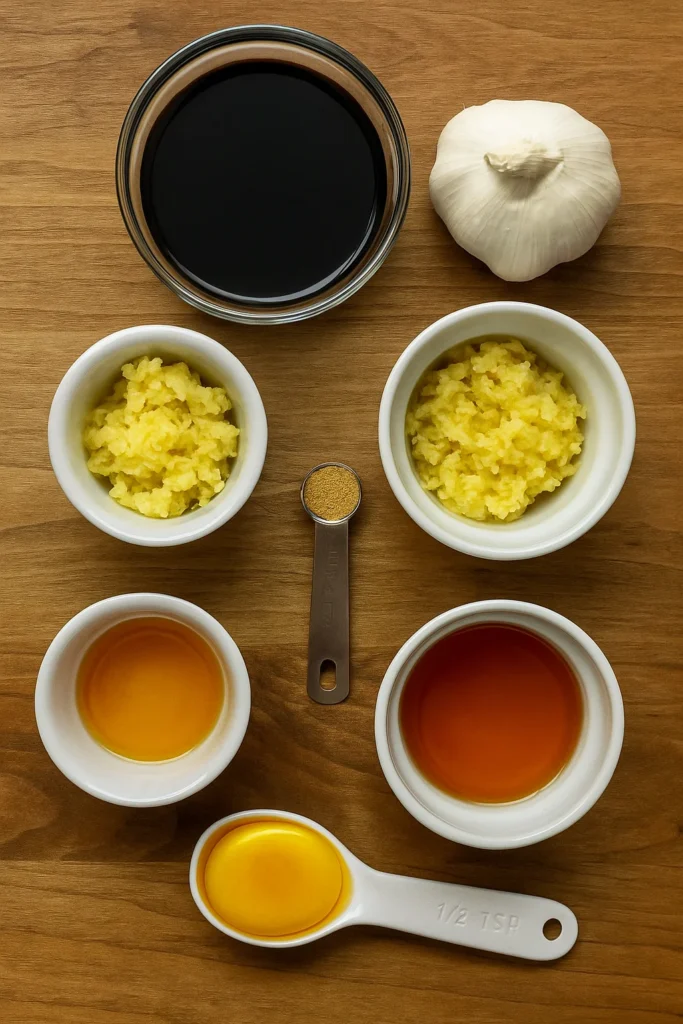 Crock Pot Teriyaki Chicken sauce ingredients